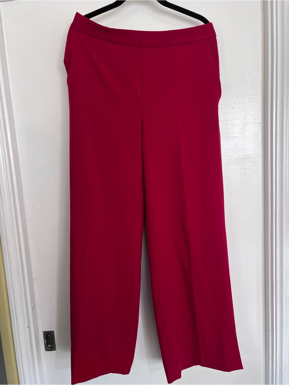 Banana Republic Factory Wide-Leg Pull-On Pants in Red. Hayden pant